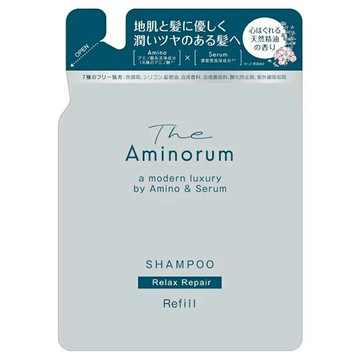 KUMANO 熊野油脂 奢華氨基酸修護洗髮精補充包  350ml  1包