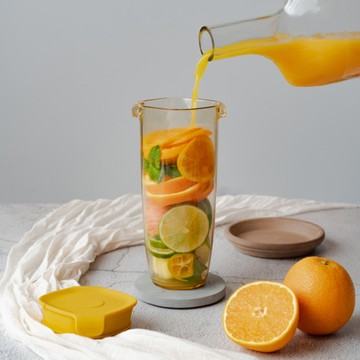 FunXion｜方方好食杯750ml(黃色)