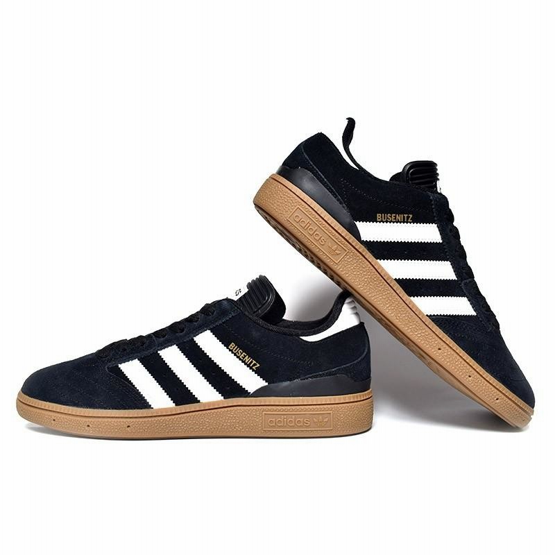 斑♫ adidas SB BUSENITZ BLACK × GUM アディダス ブセニツ