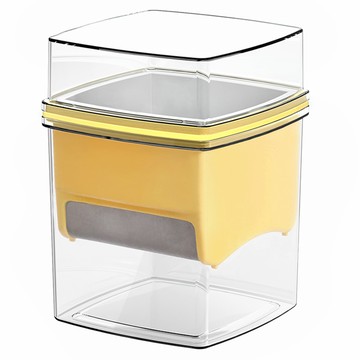 ROICHEN 透明乳清分離器  黃色  1個