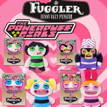 聖誕快樂🎄【FUGGLER】放克牙寶/牙齒怪 9吋 飛天小女警系列 娃娃玩偶(隨機出貨)【墊腳石】花花 泡泡 毛毛 魔人啾啾 交換禮物 趣味搞怪