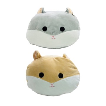 可愛動物 舒壓多功能枕-倉鼠(隨機出貨)