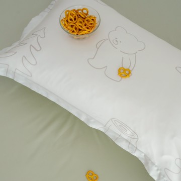 翔仔居家 60支天絲 枕套組(2入)【樂野】信封式枕套 枕頭套 100%萊賽爾纖維 Tencel 台灣製