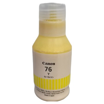 Canon 佳能 原廠墨水 GI-76 適用於GX6070和GX7070型號  黃色  1瓶