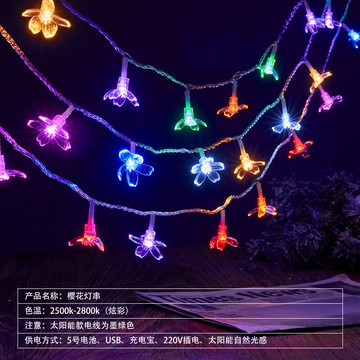 燈串 造型燈串 氛圍燈 戶外露營氛圍燈串天幕帳篷布置星星燈夜市擺攤彩燈閃燈串燈滿天星