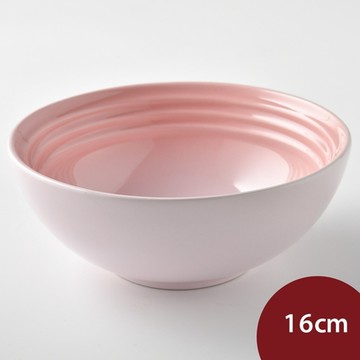法國Le Creuset  陶瓷麥片碗 16cm 貝殼粉