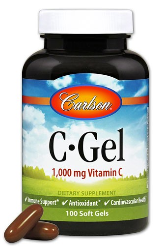 Carlson C-Gel Vitamin C 1000 mg - 100 Softgels