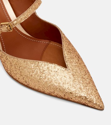 Zimmermann Aura 65 glitter mules