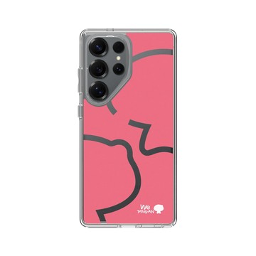 Galaxy S25 Ultra Clear 透明 - We TAIWAN : a-We Collection - a-We Mochi (紅)