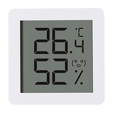 miaomiaoce 秒秒測 迷你溫濕度計 Mini版 白色  居家環境溫濕度監測  1個