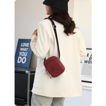 捷朗仕時尚小包女斜挎包2025爆款小方包單肩防水牛津布休閑手機包