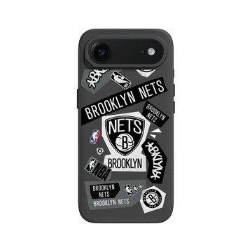 iPhone Air SolidX 黑 - NBA - 拼貼系列-布魯克林籃網 Brooklyn Nets - Collage