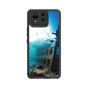 Zenfone 11 Ultra SolidSuit 黑 - Ocean Collection: Let's Sea 海洋系列：一路向海 - 潛行者（蘭嶼八代灣沈船）