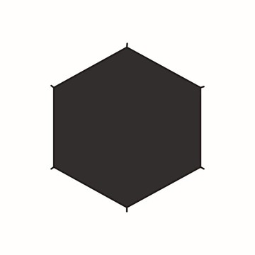 Fjallraven Abisko Dome 2 Footprint 地布