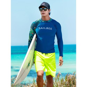 防曬泳衣男士沖浪服分體速干大碼水母衣浮潛服潛水服全身長袖長褲