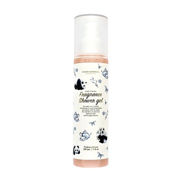OHANA MAHAALO 烏龍胖達 粉香泡泡沐浴露150ml