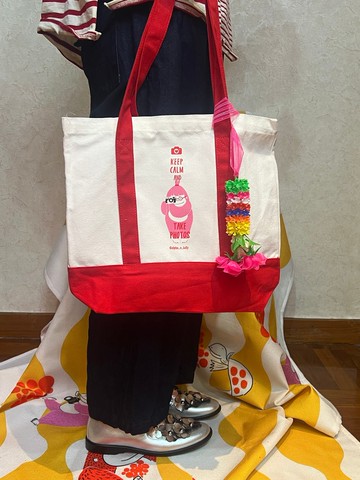 香港原創Alpha and Billy帆布袋 包泰國掛件