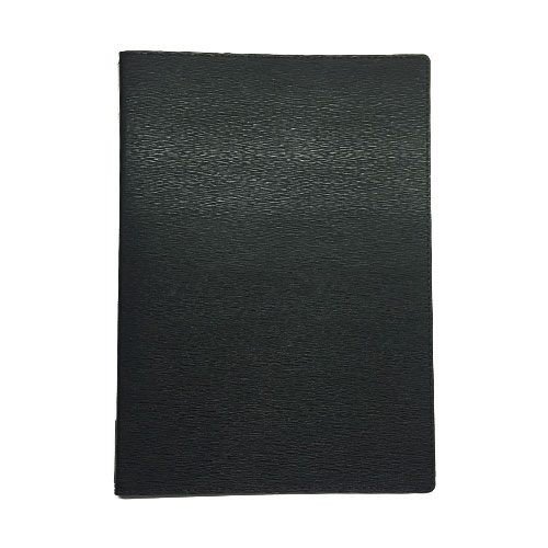 メニューブック 高級合皮 (A4 4ページ仕様) TOM-008 ブラック(A4サイズ) 業務用 新品 小物送料対象商品