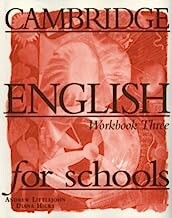 Cambridge English for Schools 3 Workbook (1版) Littlejohn  Cambridge