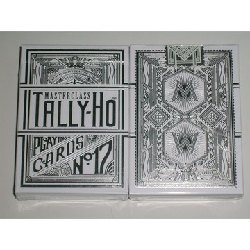 【USPCC撲克】 Master Class Tally Ho white 撲克-S103049020