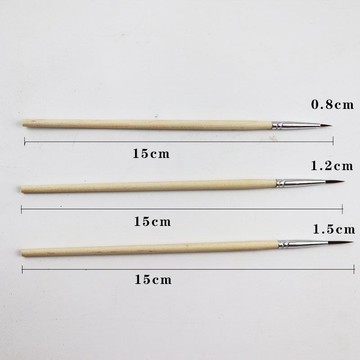 ✨台灣出貨✨極細工筆畫勾線筆勾邊筆美甲尼龍水粉油畫丙烯美術勾線毛筆輪廓筆