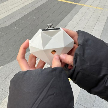 綠安禾🚚 自動彈開翻轉心形戒指盒表白求婚神器情人節七夕驚喜禮物小禮品