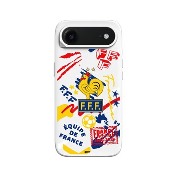 iPhone Air SolidX 白 - FFF - Logo - Retro