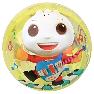 風車圖書 超人閃亮球 黃色 趣味造型  1個