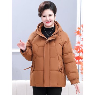 胖mm特大碼寬松羽絨冬季外套棉服