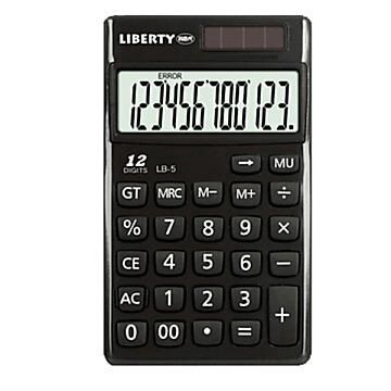 LIBERTY 【南紡購物中心】 便利隨攜-掌中型12位數計算機
