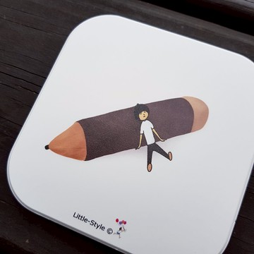 吸水杯墊-樂在起中