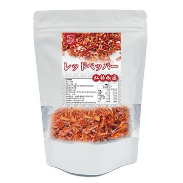 【搭嘴好食】乾燥紅辣椒圈70g (乾燥蔬菜)