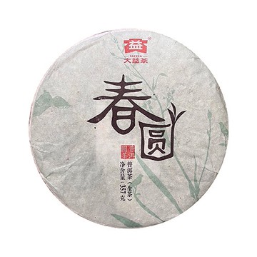 大益普洱生茶 357g/春園 1501「茶有大益」