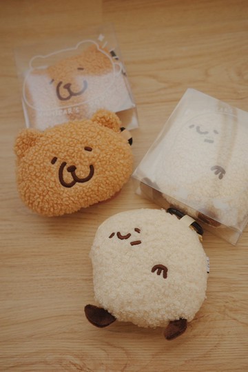 咻熊家 大大的熊泥大臉耳機包