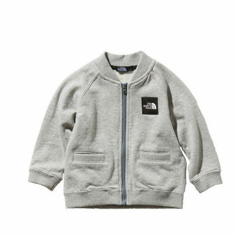 ノースフェイス スウェットジャケット ジュニア スウェットロゴジャケット ベビー NTB11961 Z THE NORTH FACE od 通販  LINEポイント最大0.5%GET LINEショッピング