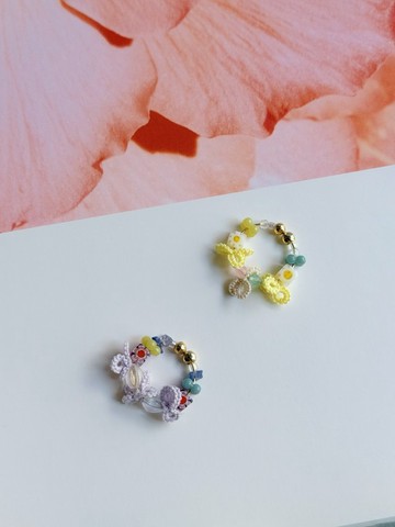 *a L i t t l e* petal Earcuff 耳夾