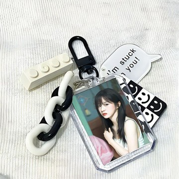 🔥熱門🔥熾夏周邊 周挽 陆西骁 周柯宇 包上恩 包上恩diy《熾夏》定製亞克力扣照片相框鑰匙扣鏈條掛件支持定製