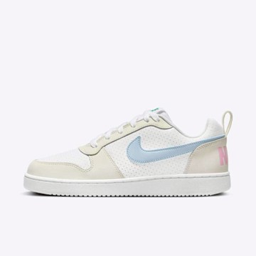Nike Wmns Court Borough Low [HJ3492-141] 女 運動休閒鞋 舒適 低筒 米 水藍