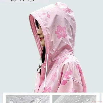 桃園出貨🔥可重複使用長款全身防暴雨單人外穿加厚女戶外演唱會旅行便攜雨披