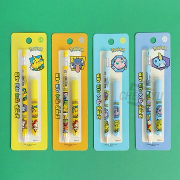 （現貨）韓國寶可夢｜自動鉛筆組/自動筆+筆芯組/ 0.5mm /學生文具/卡通文具/ pokemon
