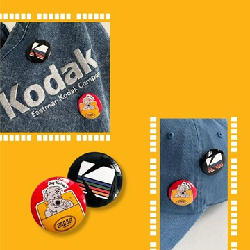 【KODAK Apparel】柯達贈品 徽章 KK26001100000F 此賣場為贈品，請勿下單