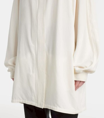 The Row Kemetina silk raincoat