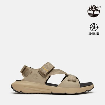 Timberland 男款淺棕色後扣式涼鞋|A6DPPEVH