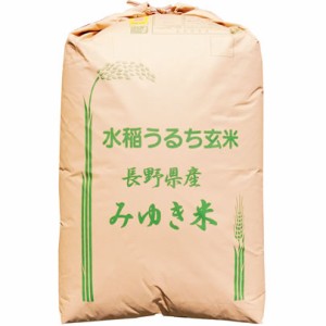 幻の米 令和4年産 みゆき 長野県産 （飯山） コシヒカリ １等 玄米 30kg (白米 無洗米加工 保存包装 選択可）コシヒカリ 1等