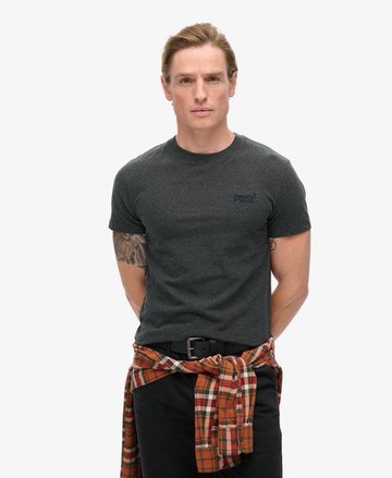 Superdry Men's Organic Cotton Essential Logo T-Shirt Green Size: Xxxl