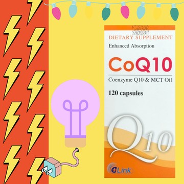 利保-Q10膠囊 120粒/盒 含輔酵素Q10 30mg