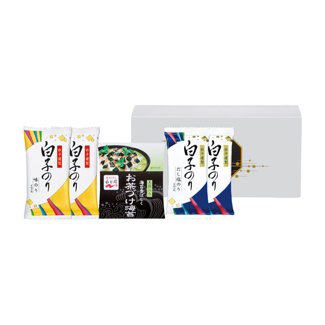 出産内祝い　食品｜30％OFF｜永谷園お茶漬け＆白子のり詰合せ　No.15　※消費税・8％｜出産祝いのお返し