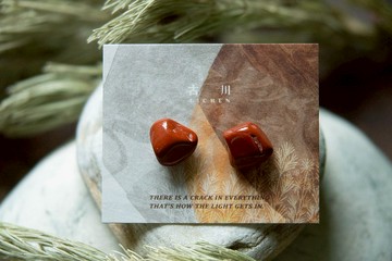 CRACK | 礦物系耳環 |  EARRINGS