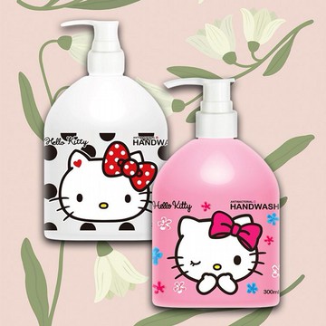 Hello Kitty~洗手乳(300ml) 白麝香／小蒼蘭 款式可選 三麗鷗授權
