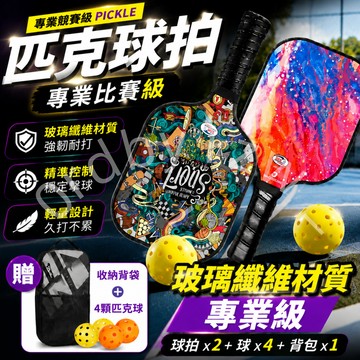 現貨🔥免運🔥隔日到貨 匹克球拍 玻璃纖維匹克球拍 專業賽事級匹克球拍 匹克球球拍 匹克球 USA Pickleball